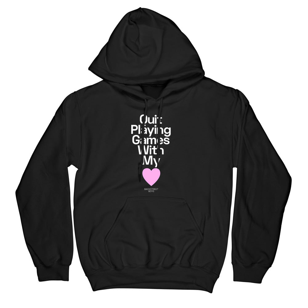 Quit Playing Games Hoodie