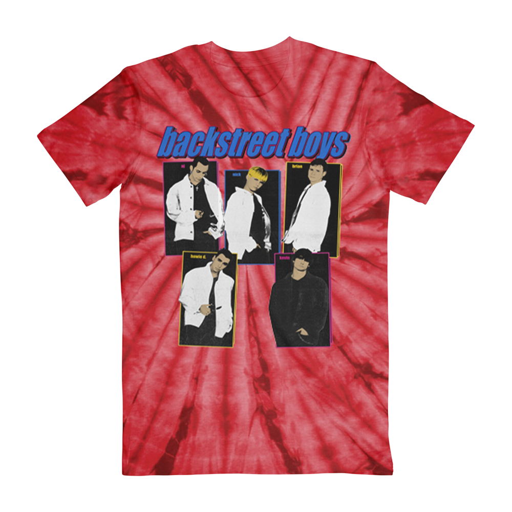 90's Colour Block Graphic Tee