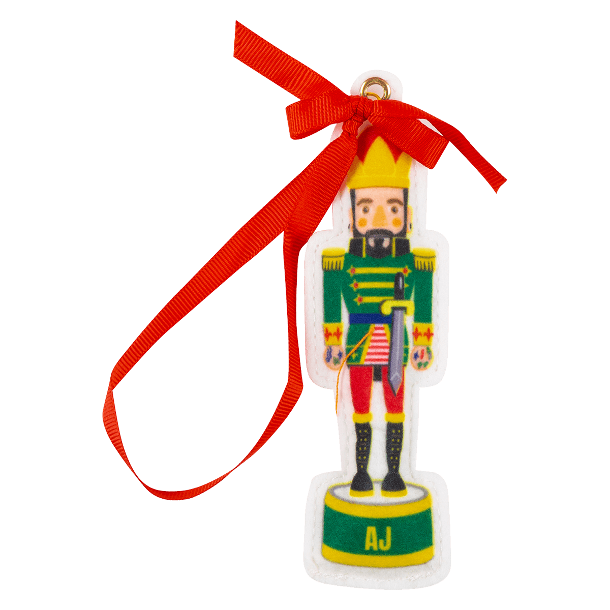 AJ Felt Ornament