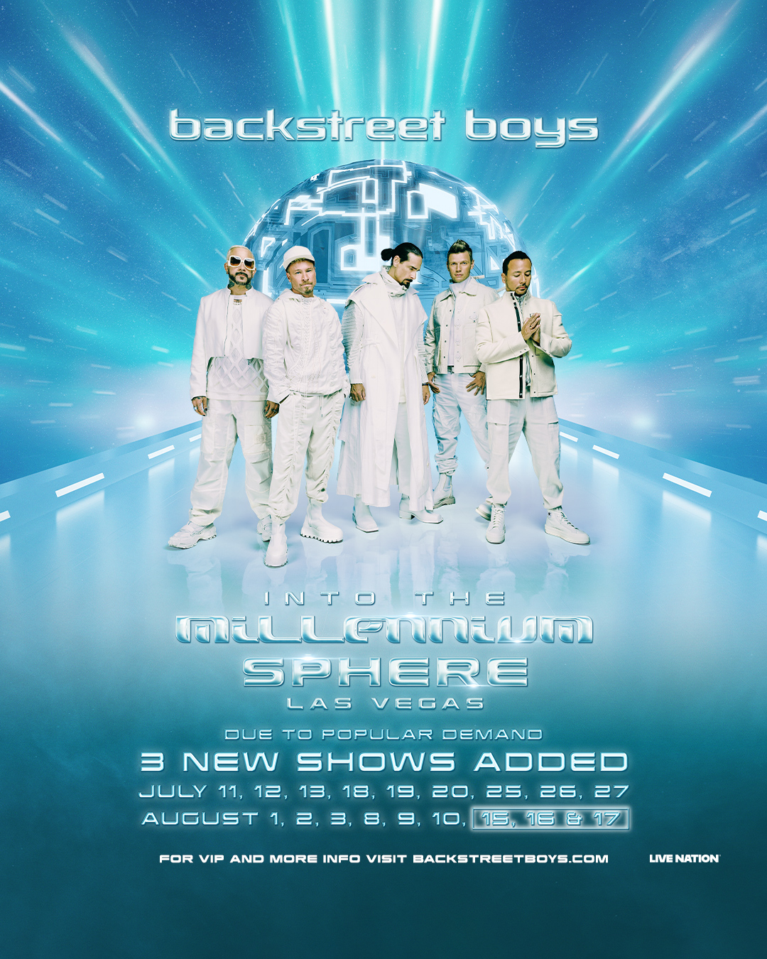 Just Announced: Three New INTO THE MILLENNIUM Dates August 2025!